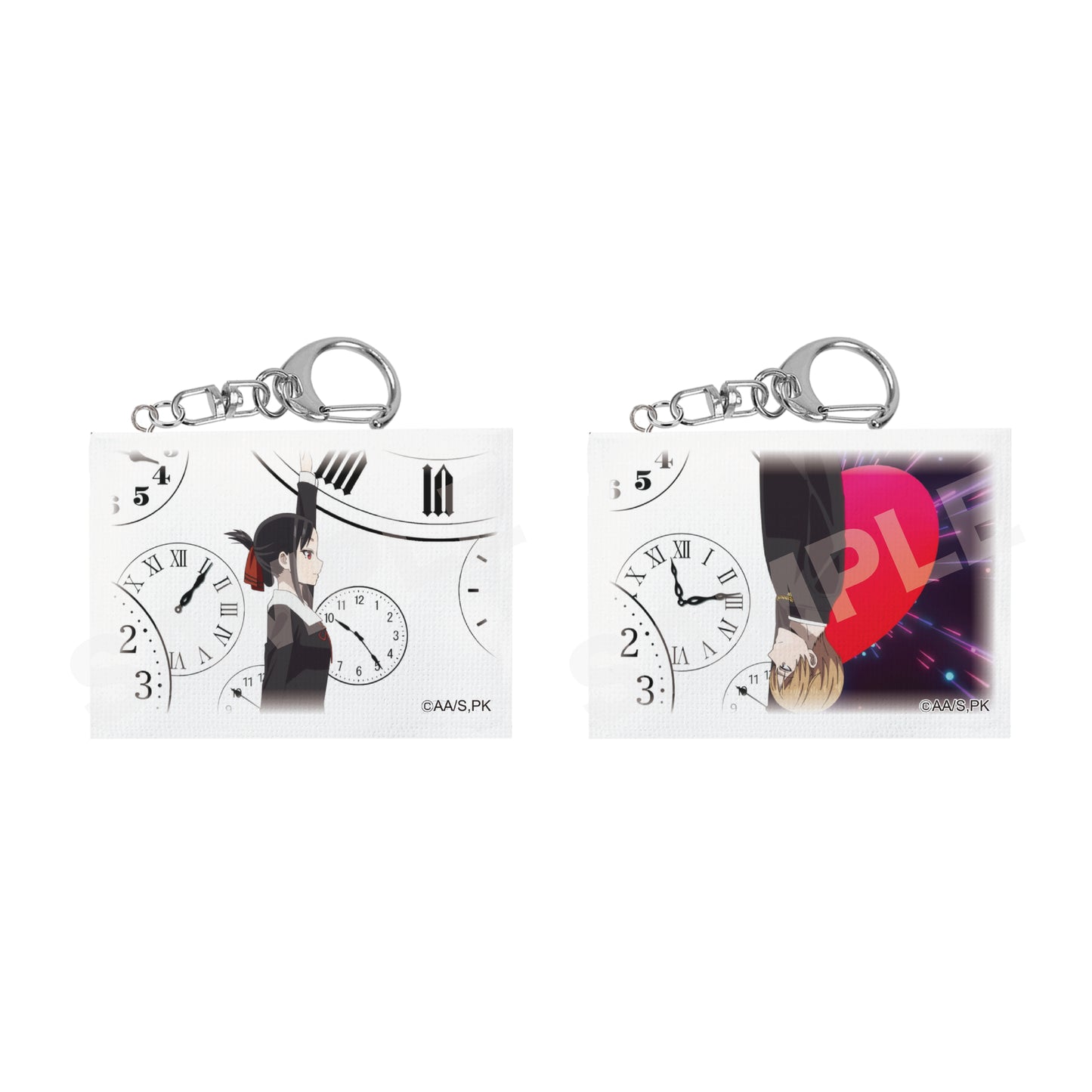 Kaguya-sama: Love is War -Ultra Romantic-" Miniature Canvas Key Chain 01 Vol. 1