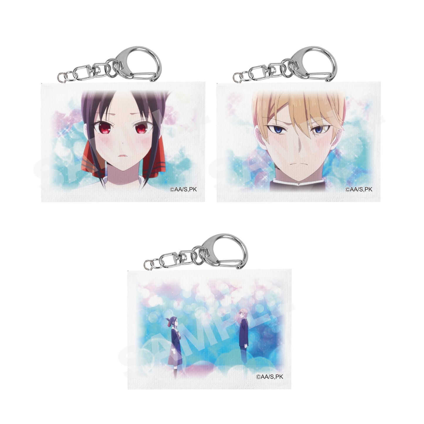 Kaguya-sama: Love is War -Ultra Romantic-" Miniature Canvas Key Chain 01 Vol. 1