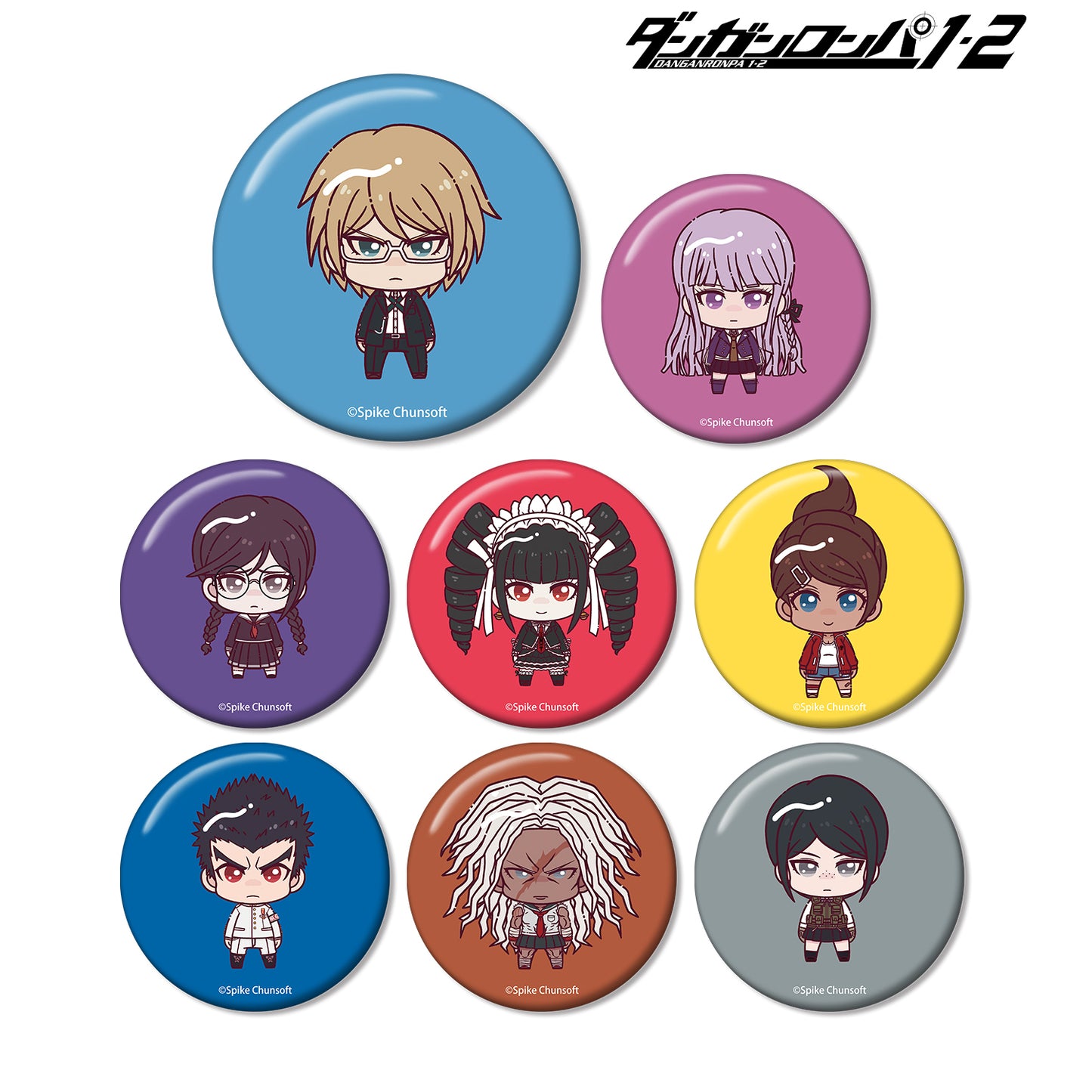 Danganronpa 1,2 Reload" Trading Chokonto! Can Badge Ver. B