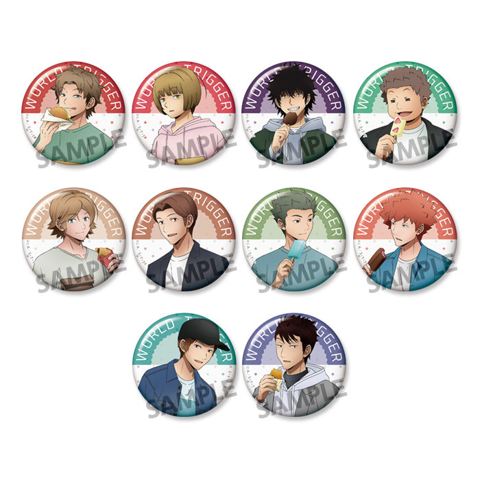 "World Trigger" Original Illustration Trading Can Badge Daily Life Ver. Vol. 2