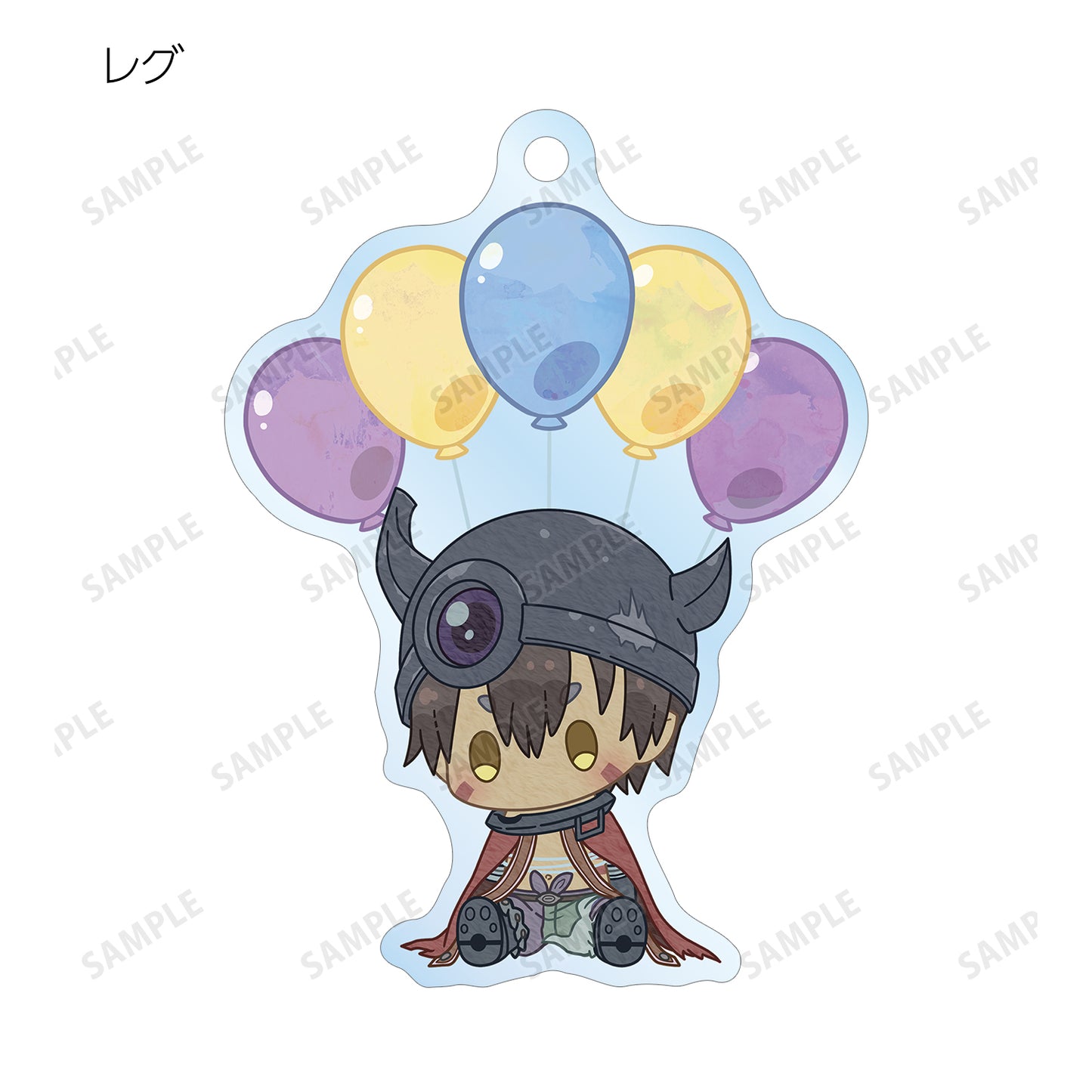 Made in Abyss: The Golden City of the Scorching Sun" Trading Popoon Acrylic Key Chain
