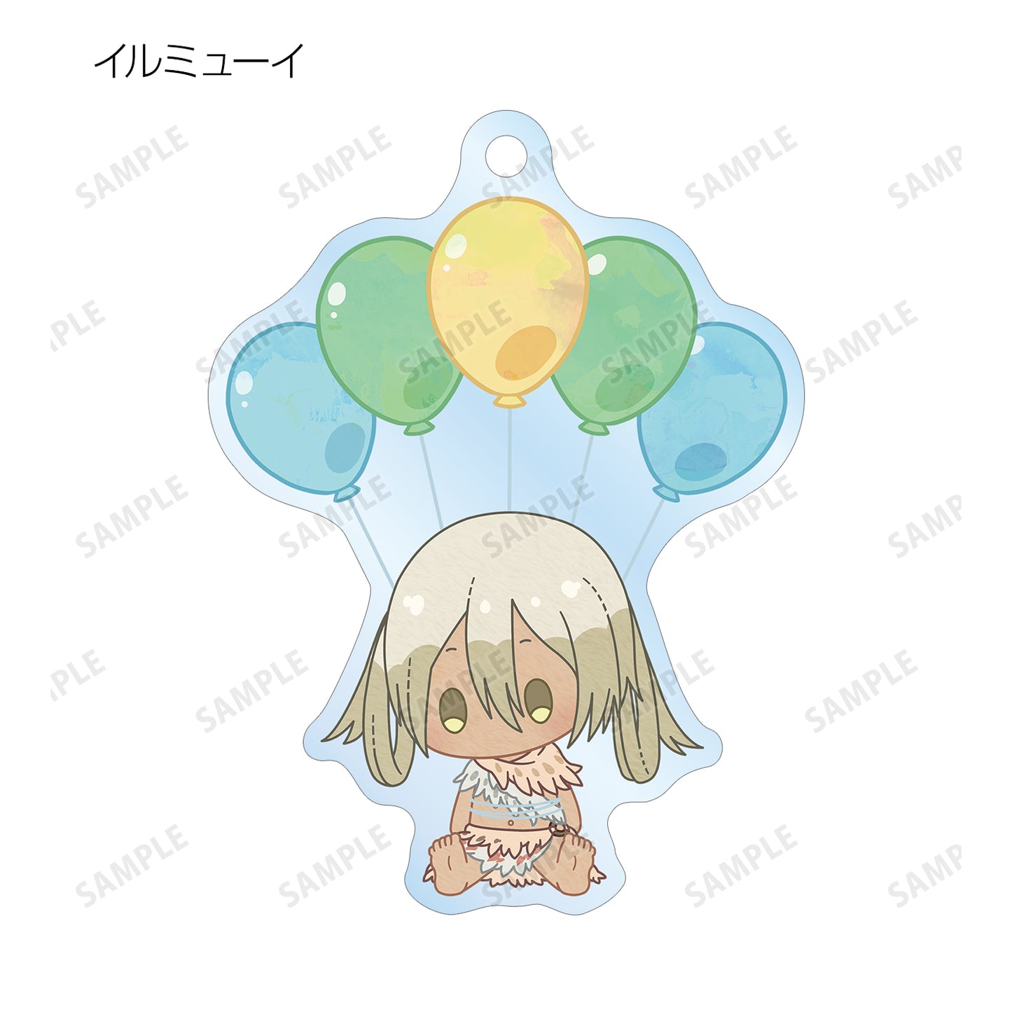 Made in Abyss: The Golden City of the Scorching Sun" Trading Popoon Acrylic Key Chain
