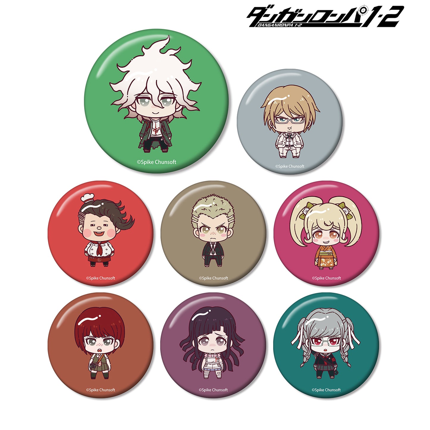 Danganronpa 1,2 Reload" Trading Chokonto! Can Badge Ver. D