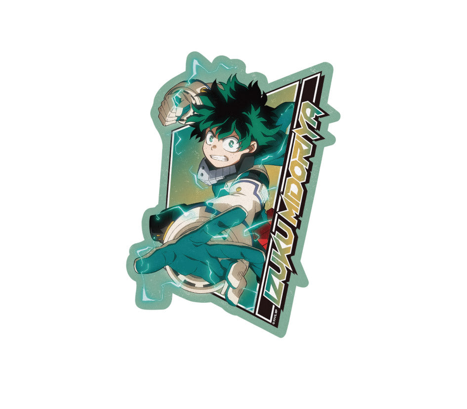 "My Hero Academia" Travel Sticker Action