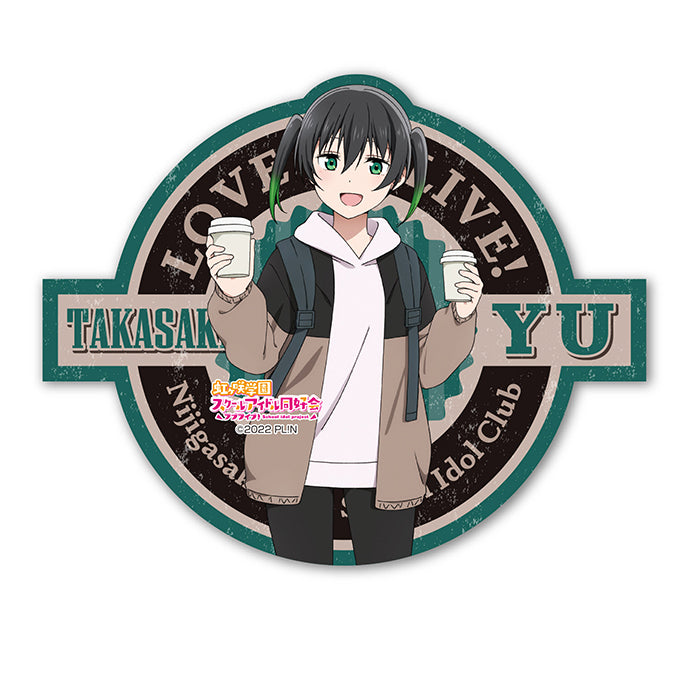 Love Live! Nijigasaki Academy School Idol Club" Travel Sticker Autumn & Winter Odekake