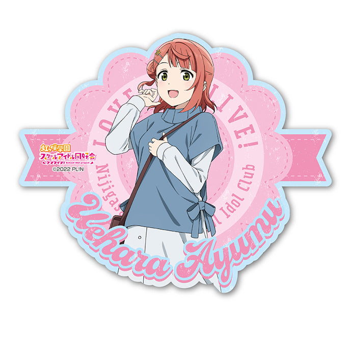 Love Live! Nijigasaki Academy School Idol Club" Travel Sticker Autumn & Winter Odekake