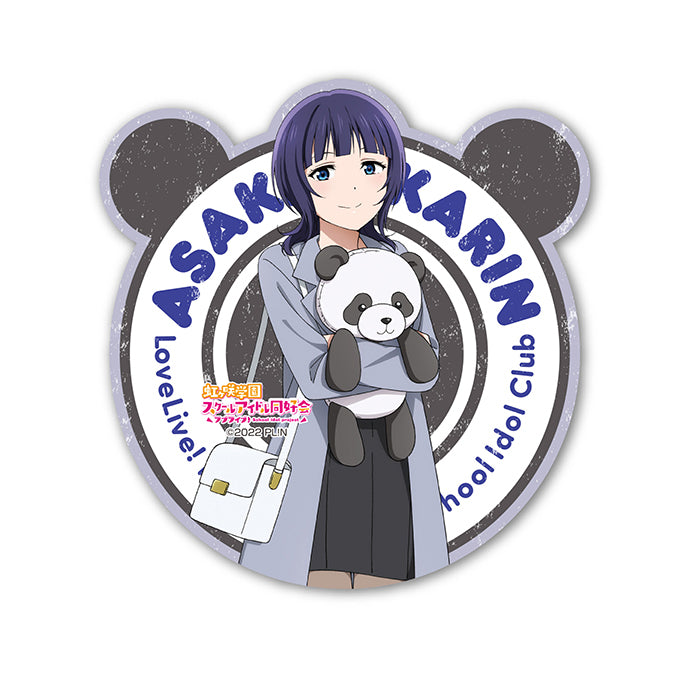Love Live! Nijigasaki Academy School Idol Club" Travel Sticker Autumn & Winter Odekake