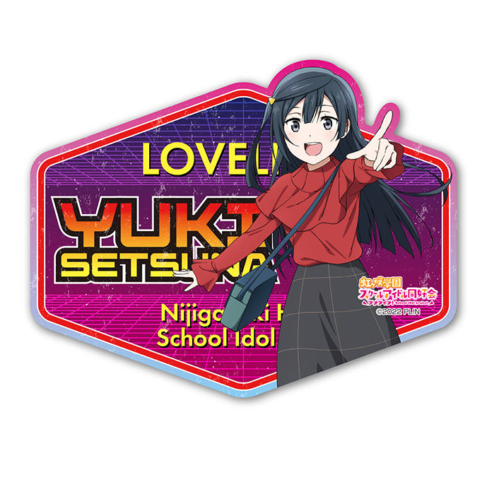 Love Live! Nijigasaki Academy School Idol Club" Travel Sticker Autumn & Winter Odekake