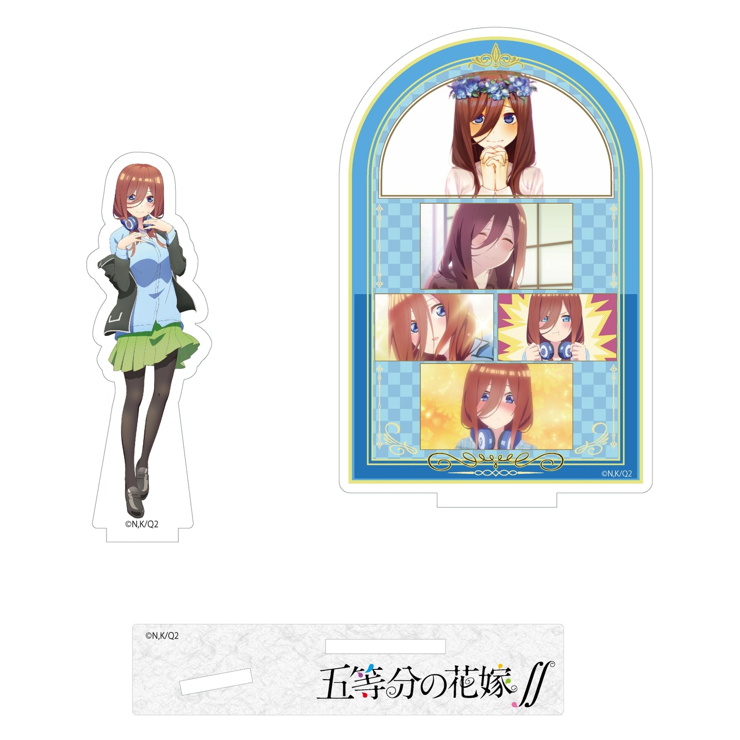 "The Quintessential Quintuplets Season 2" Acrylic Mascot with Scenes
