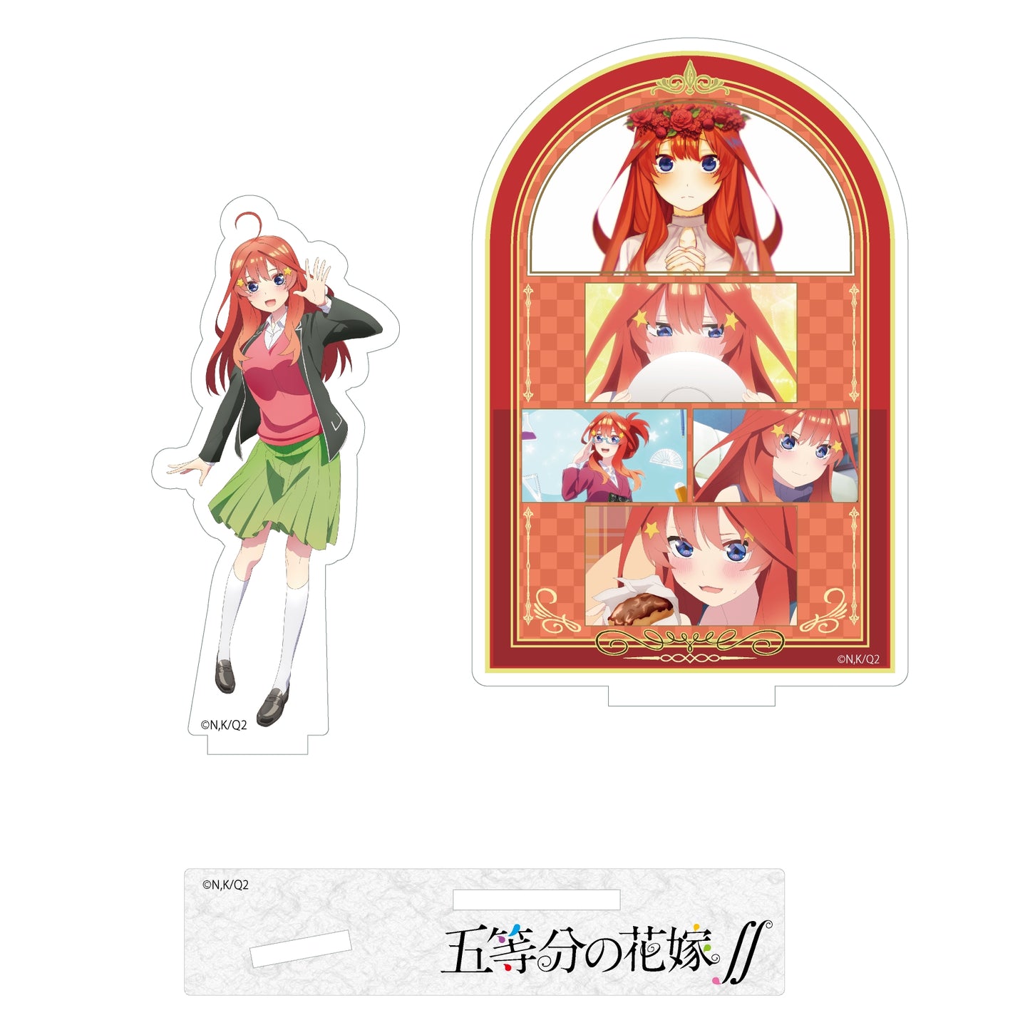 "The Quintessential Quintuplets Season 2" Acrylic Mascot with Scenes