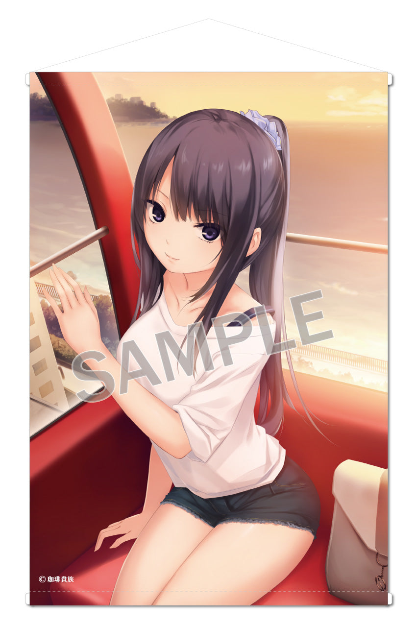 Coffee Kizoku B2 Tapestry Let's Dream Date Shiramine-san (Evening)