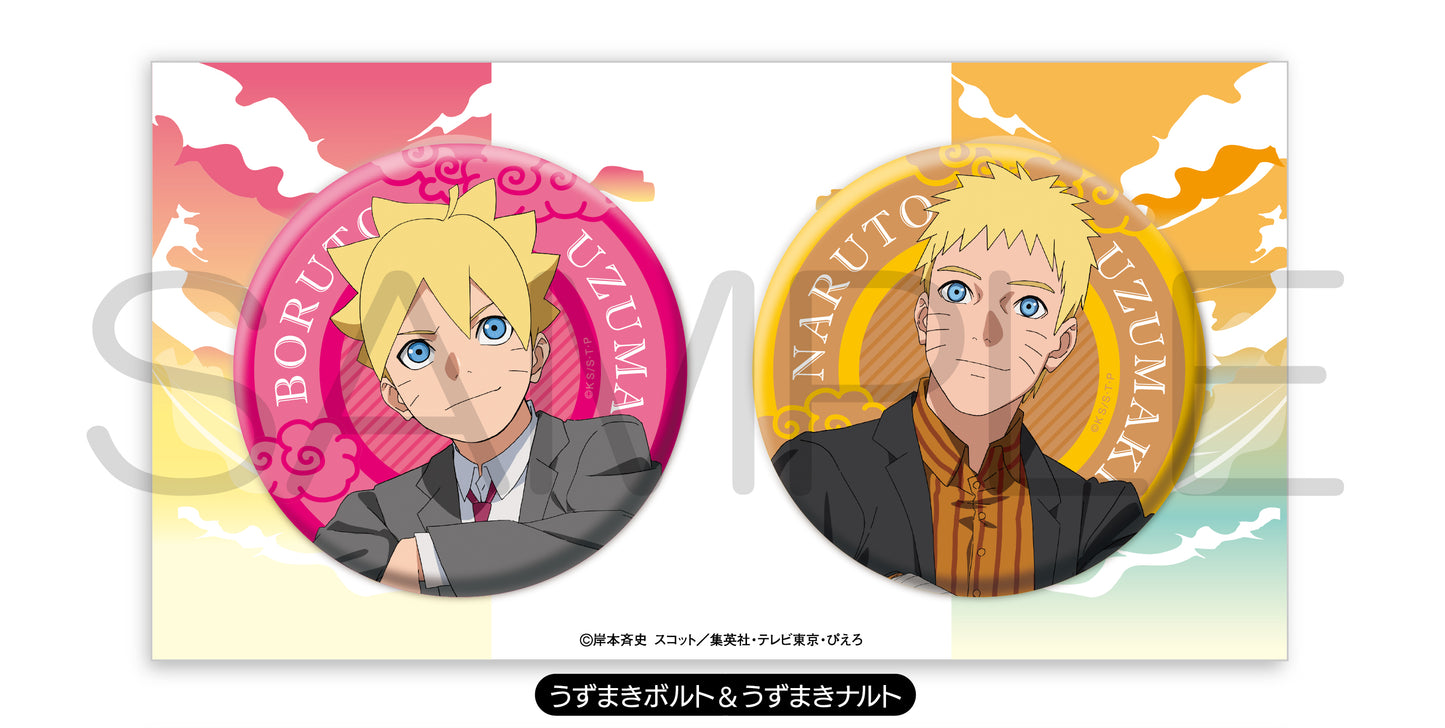 BORUTO NARUTO NEXT GENERATIONS" Kirakira Can Badge 2 Set (Young Ver.)