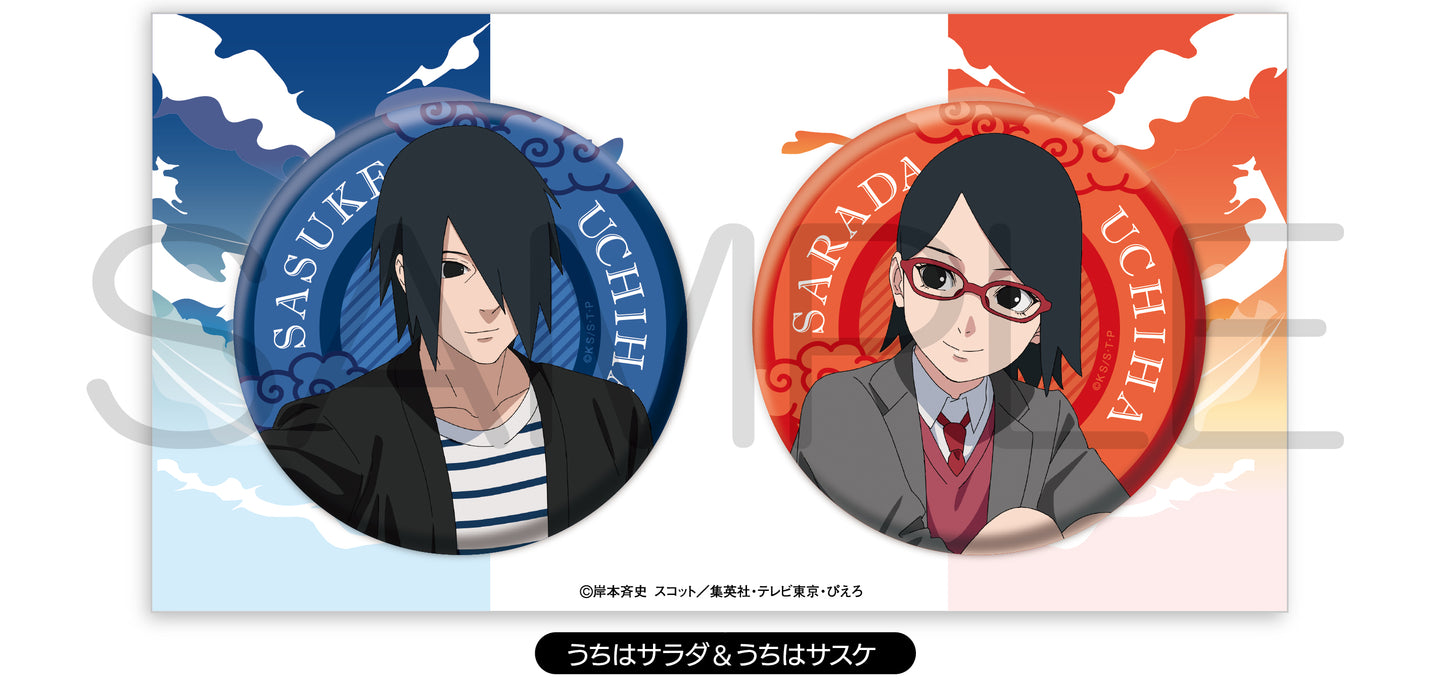 BORUTO NARUTO NEXT GENERATIONS" Kirakira Can Badge 2 Set (Young Ver.)