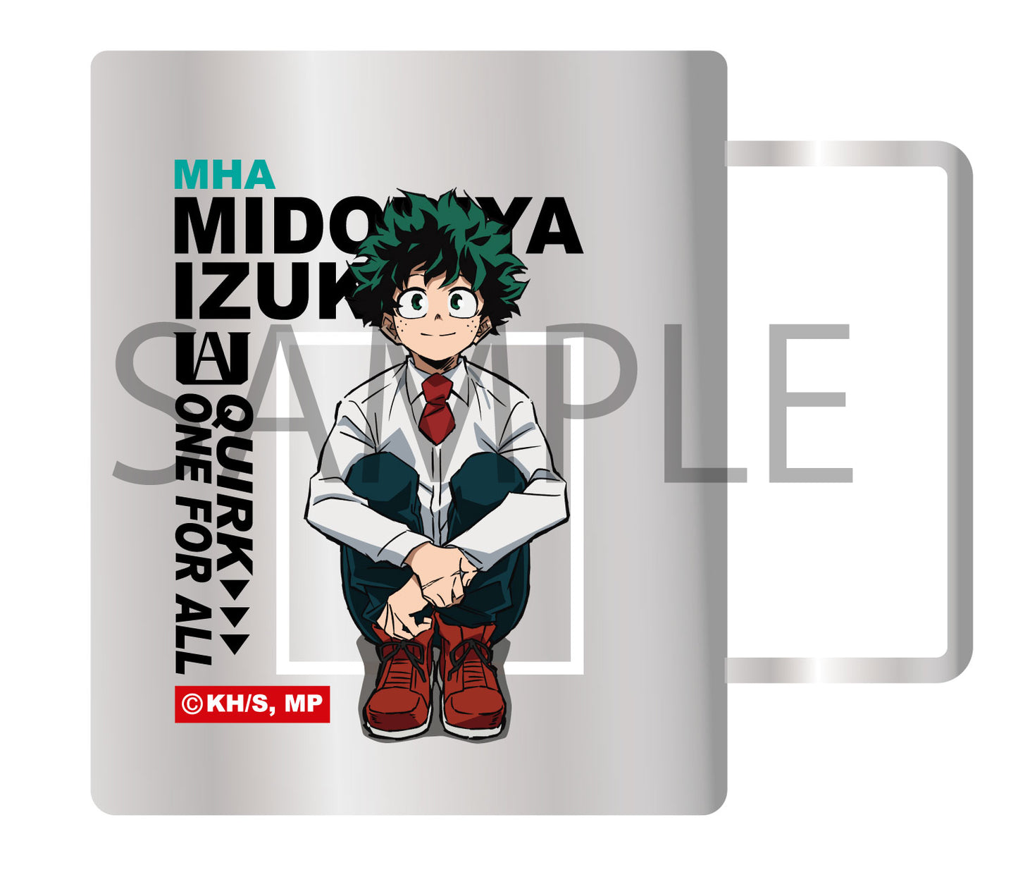 "My Hero Academia" Folding Handle Stainless Mug