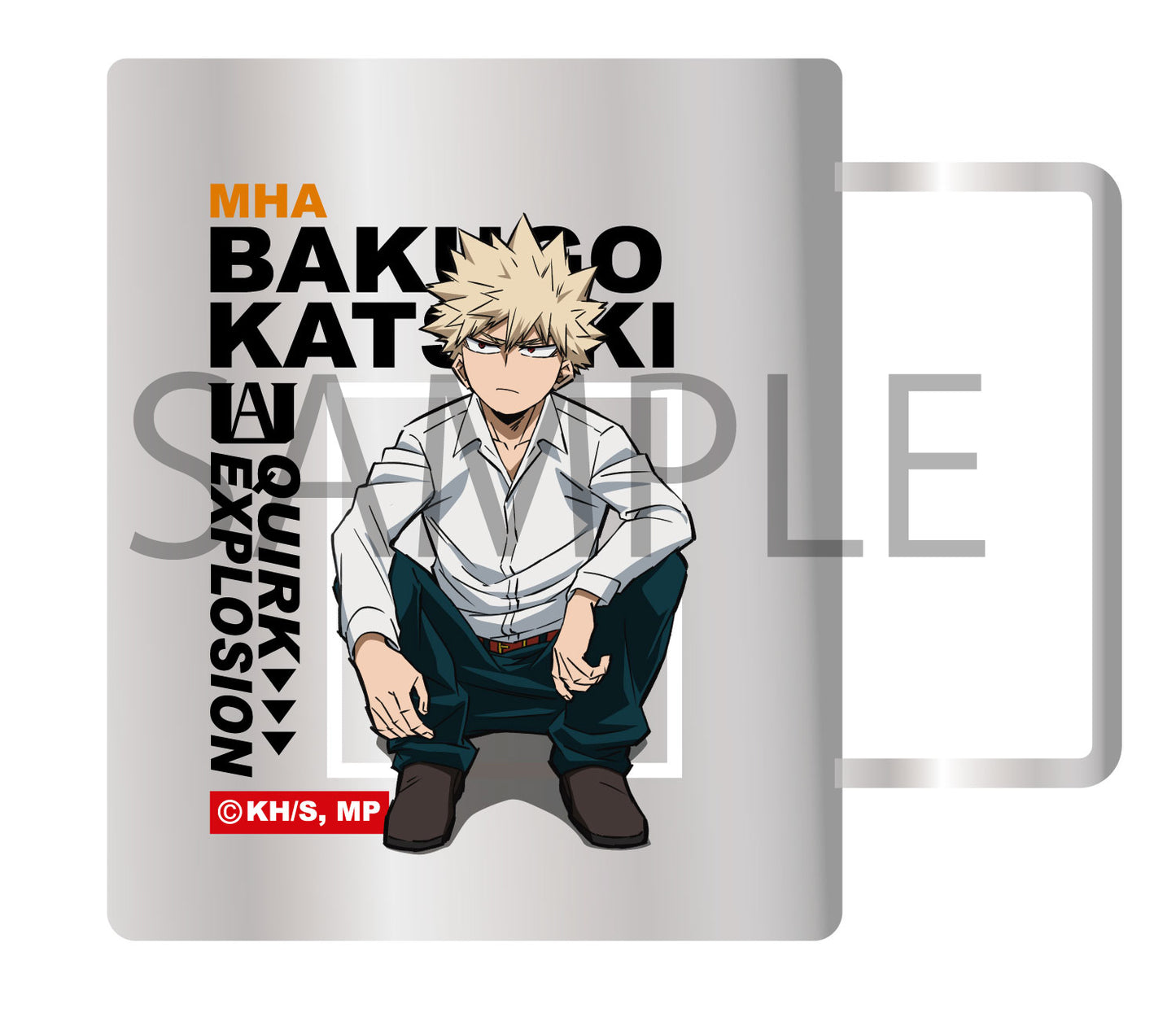 "My Hero Academia" Folding Handle Stainless Mug