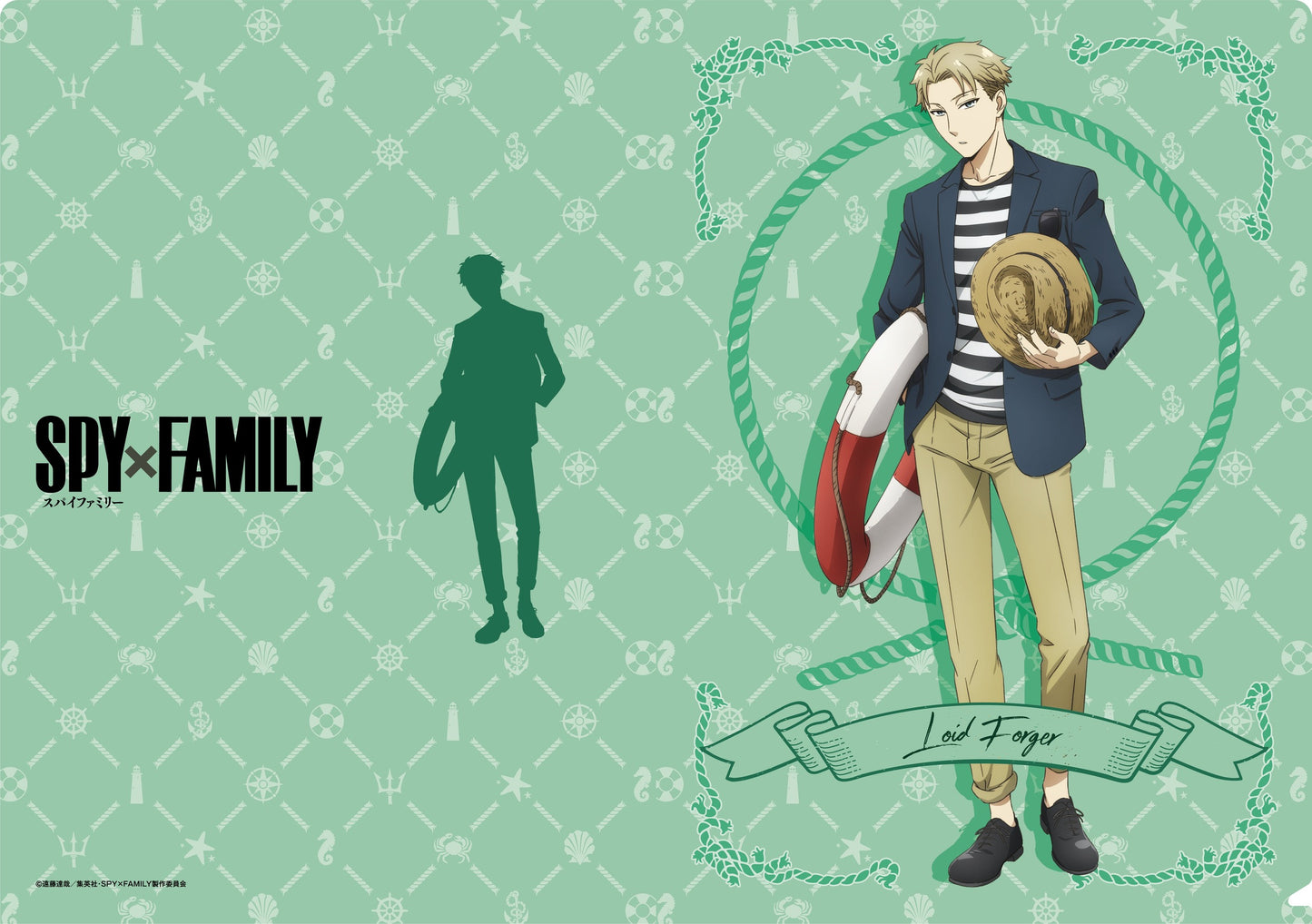 "SPY x FAMILY" Clear File Folders - Mr. and Mrs. Forgers