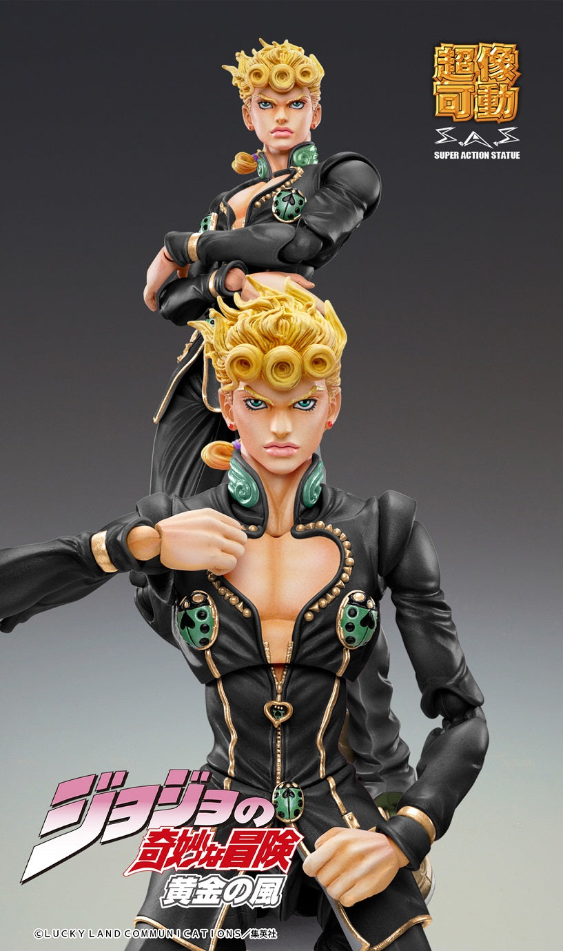 Super Action Statue "JoJo's Bizarre Adventure -Part V-" Giorno Giovanna Ver. BLACK