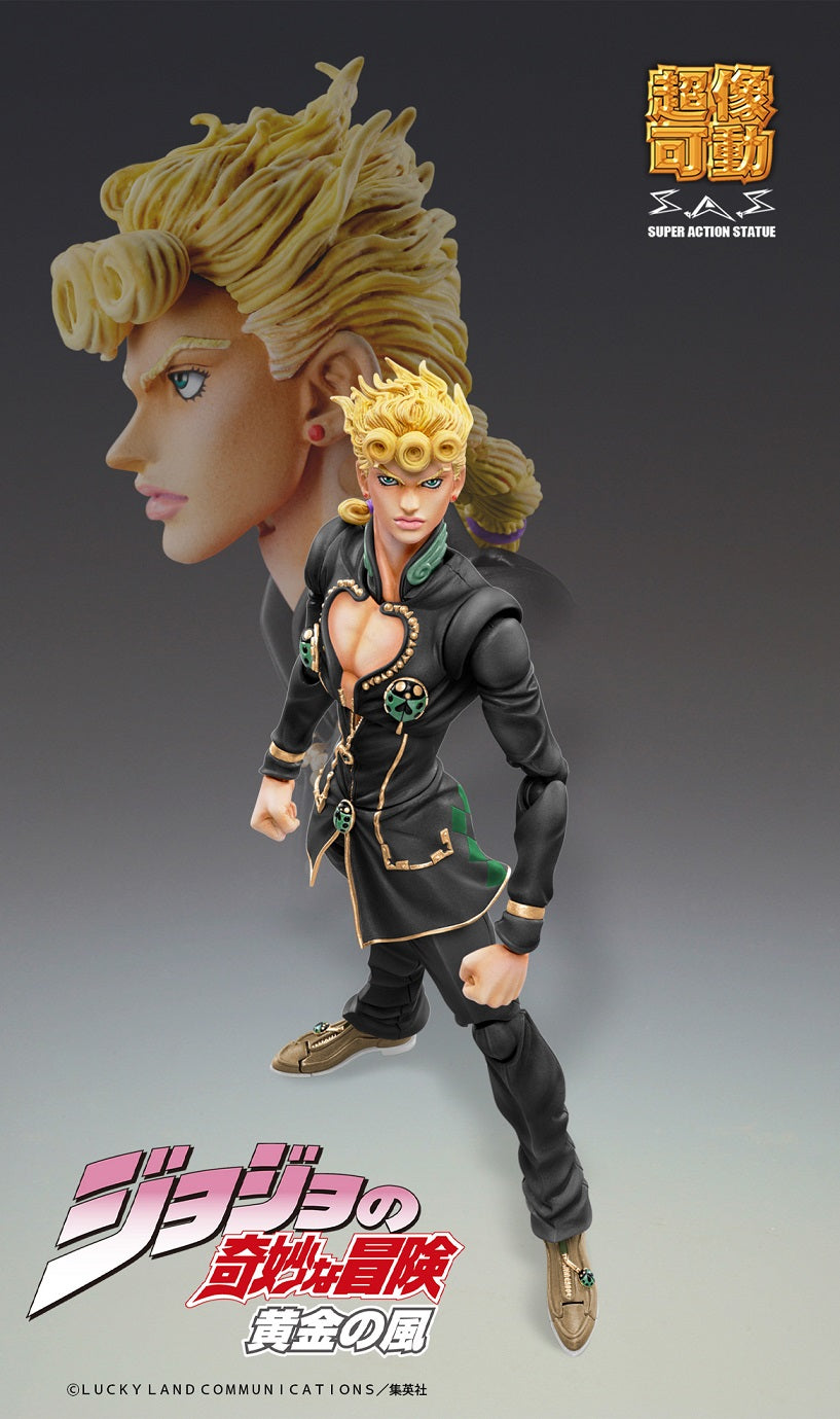 Super Action Statue "JoJo's Bizarre Adventure -Part V-" Giorno Giovanna Ver. BLACK