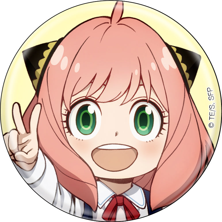 "SPY x FAMILY" Main Visual Anya Can Badge Collection