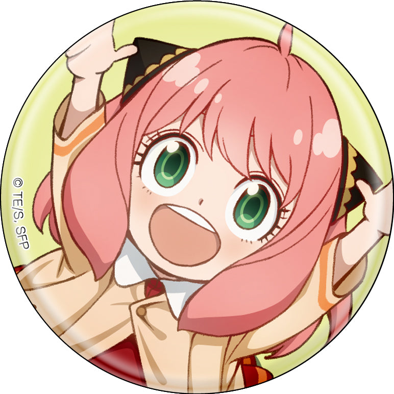 "SPY x FAMILY" Main Visual Anya Can Badge Collection