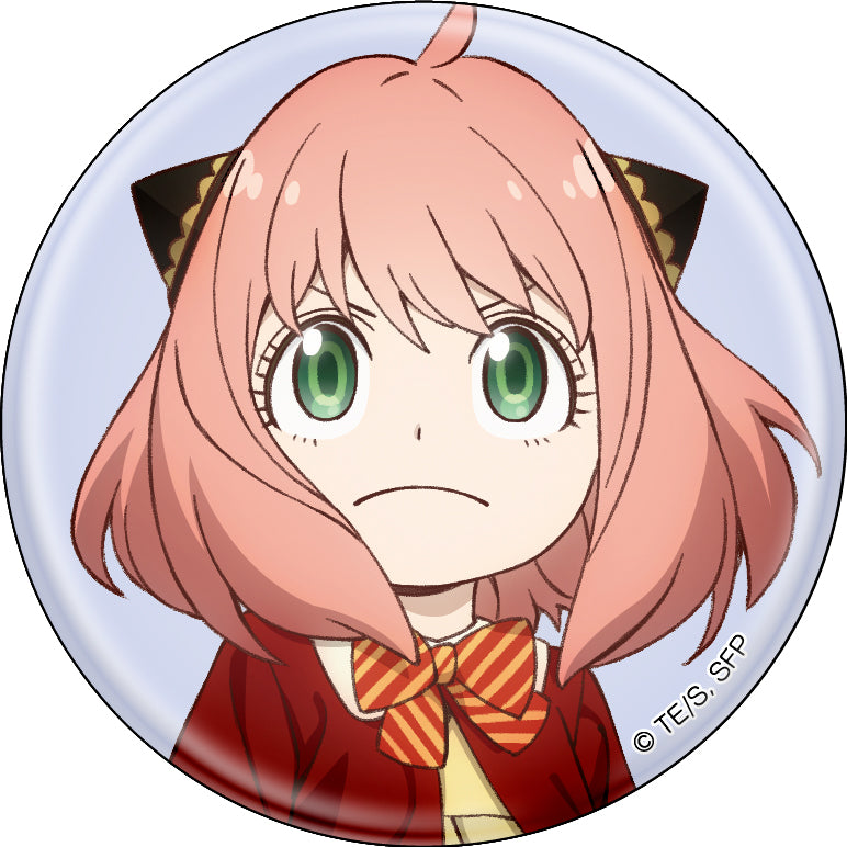 "SPY x FAMILY" Main Visual Anya Can Badge Collection