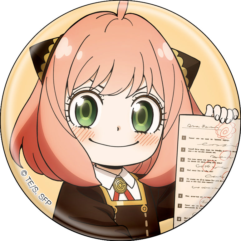 "SPY x FAMILY" Main Visual Anya Can Badge Collection