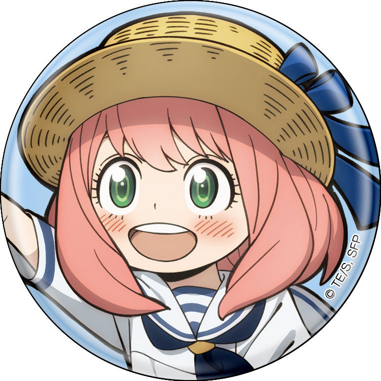 "SPY x FAMILY" Main Visual Anya Can Badge Collection