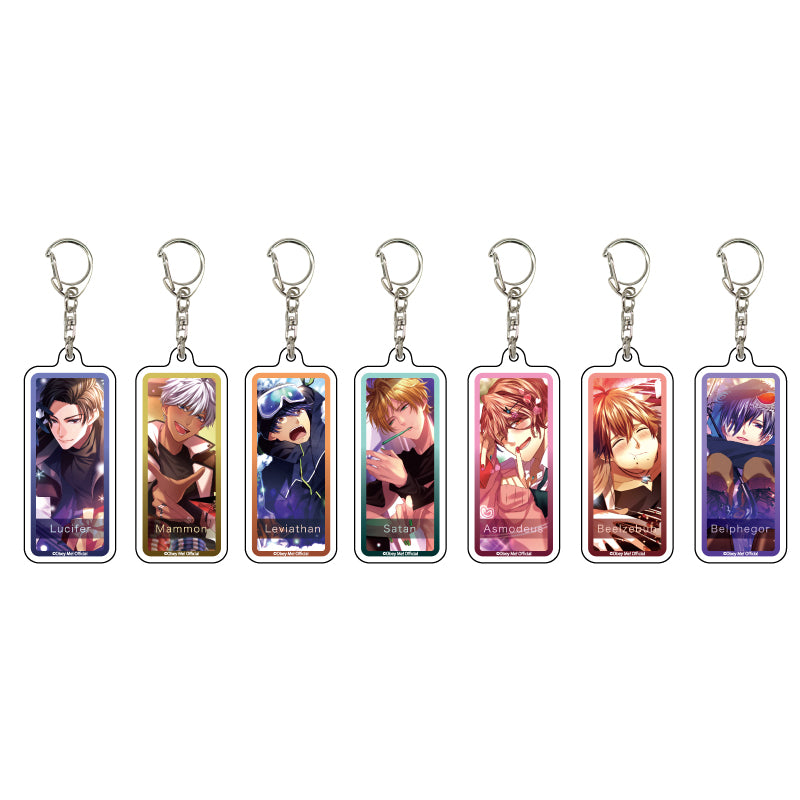 Acrylic Key Chain "Obey Me!" 04