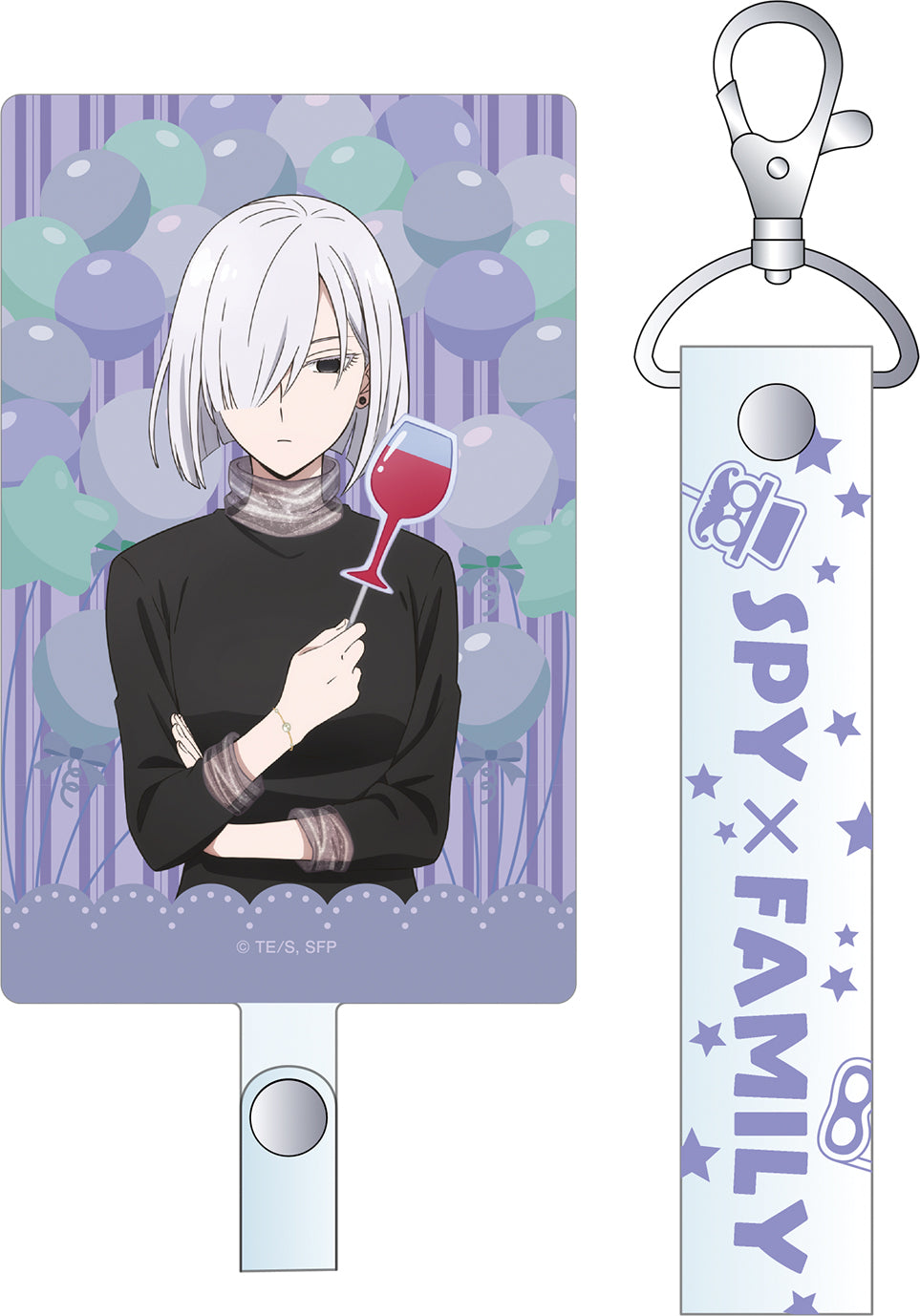 "SPY x FAMILY" Phone Tab & Strap Set Fiona