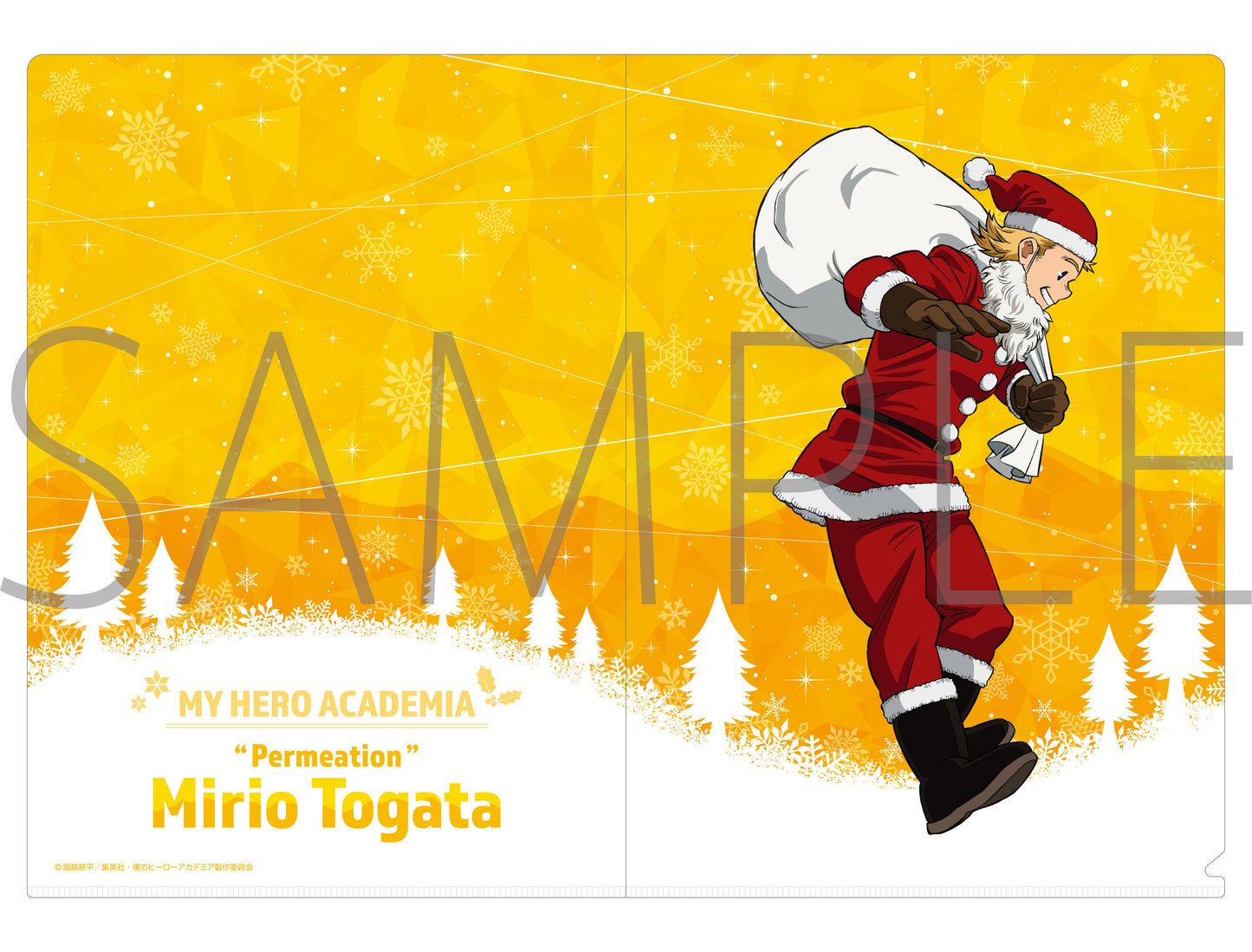 "My Hero Academia" Christmas Clear Files