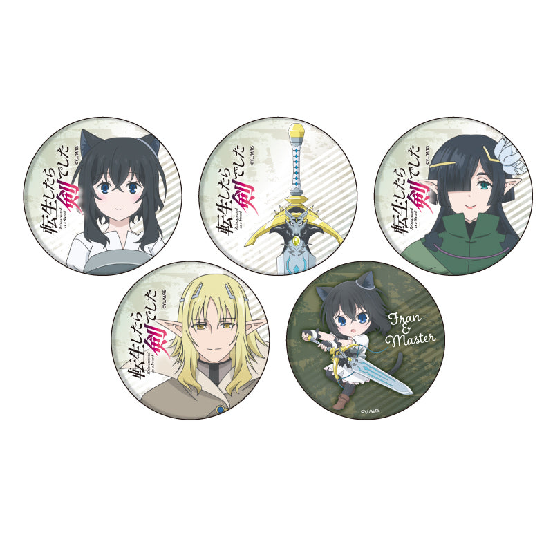 Can Badge "Reincarnated as a Sword" 01