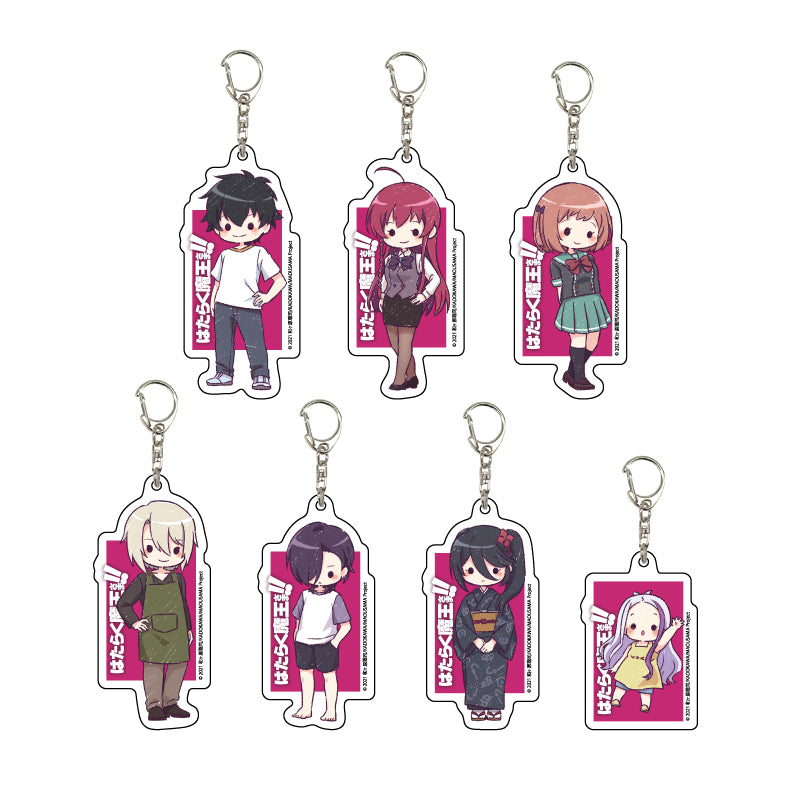 Acrylic Key Chain "Hataraku Maousama!!" 01 POP Art