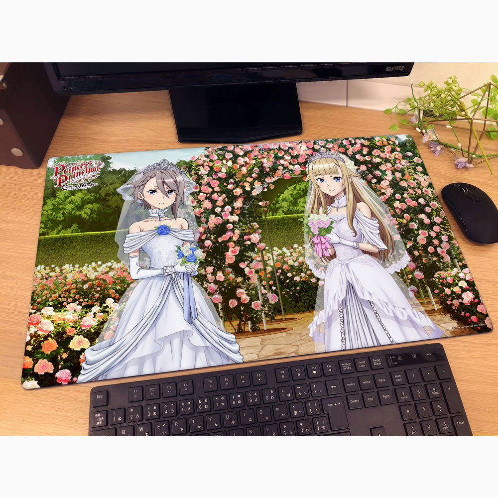 "Princess Principal Crown Handler" Original Illustration Rubber Mat Ange & Princess / Wedding