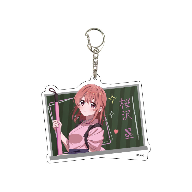 Deka Acrylic Key Chain "Rent-A-Girlfriend" (Original Illustration)