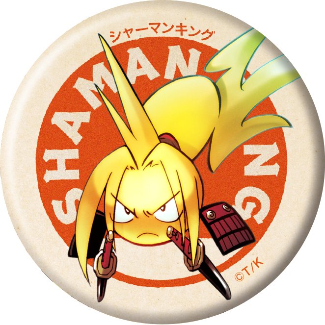 "Shaman King" Chara Badge Collection A