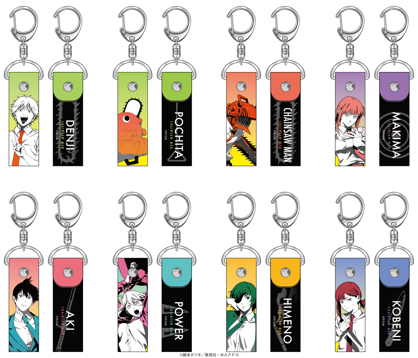 Chainsaw Man" PVC Key Chain