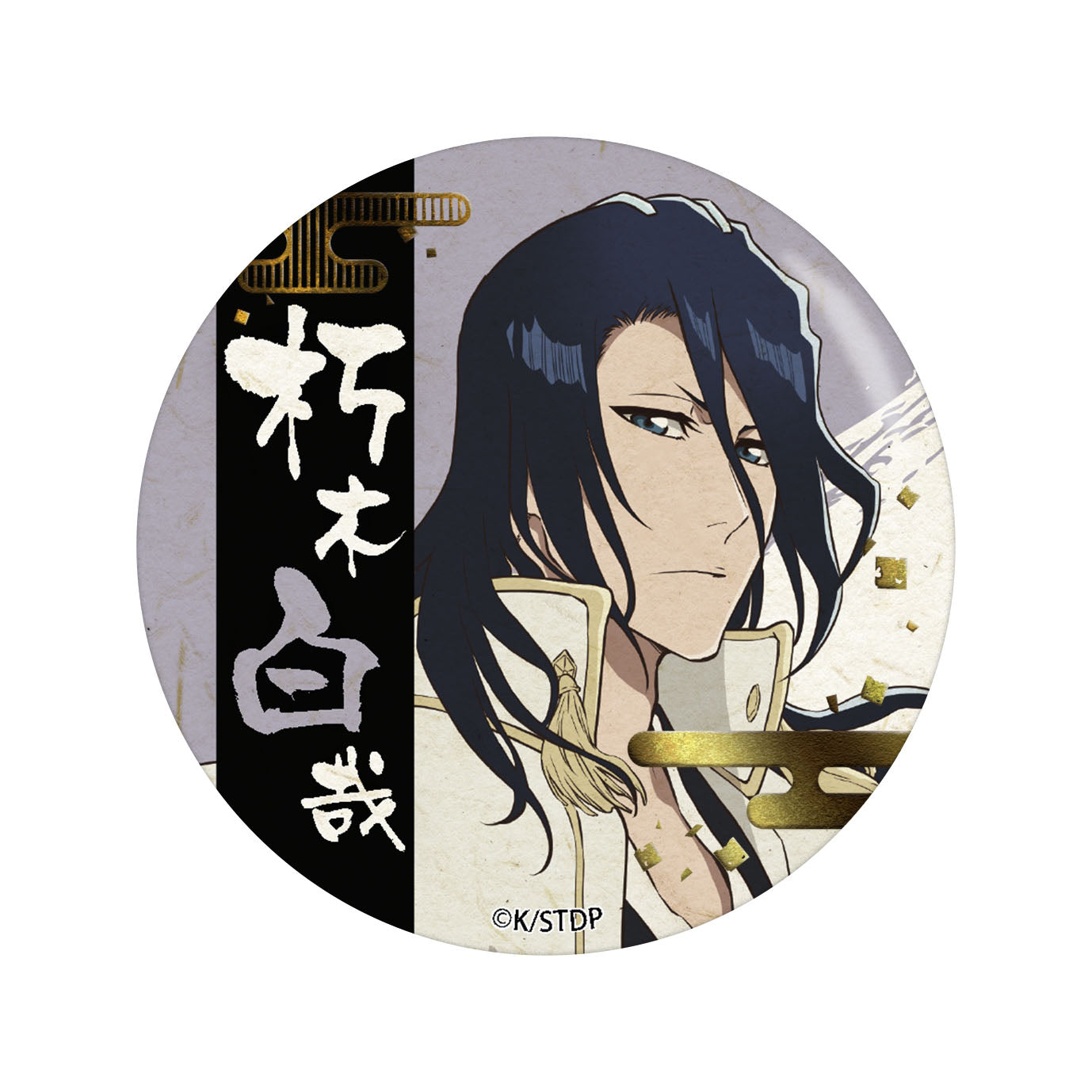 Bleach: Thousand-Year Blood War" Gilding Japanese Paper Can Badge