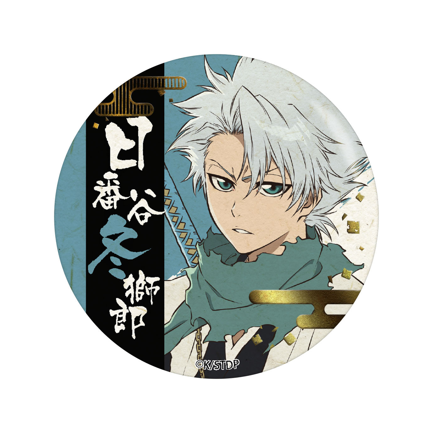 Bleach: Thousand-Year Blood War" Gilding Japanese Paper Can Badge