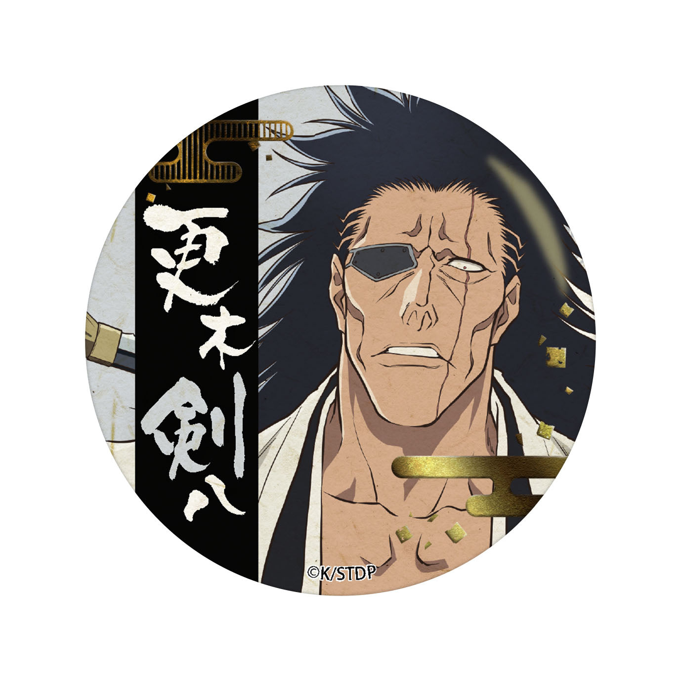 Bleach: Thousand-Year Blood War" Gilding Japanese Paper Can Badge