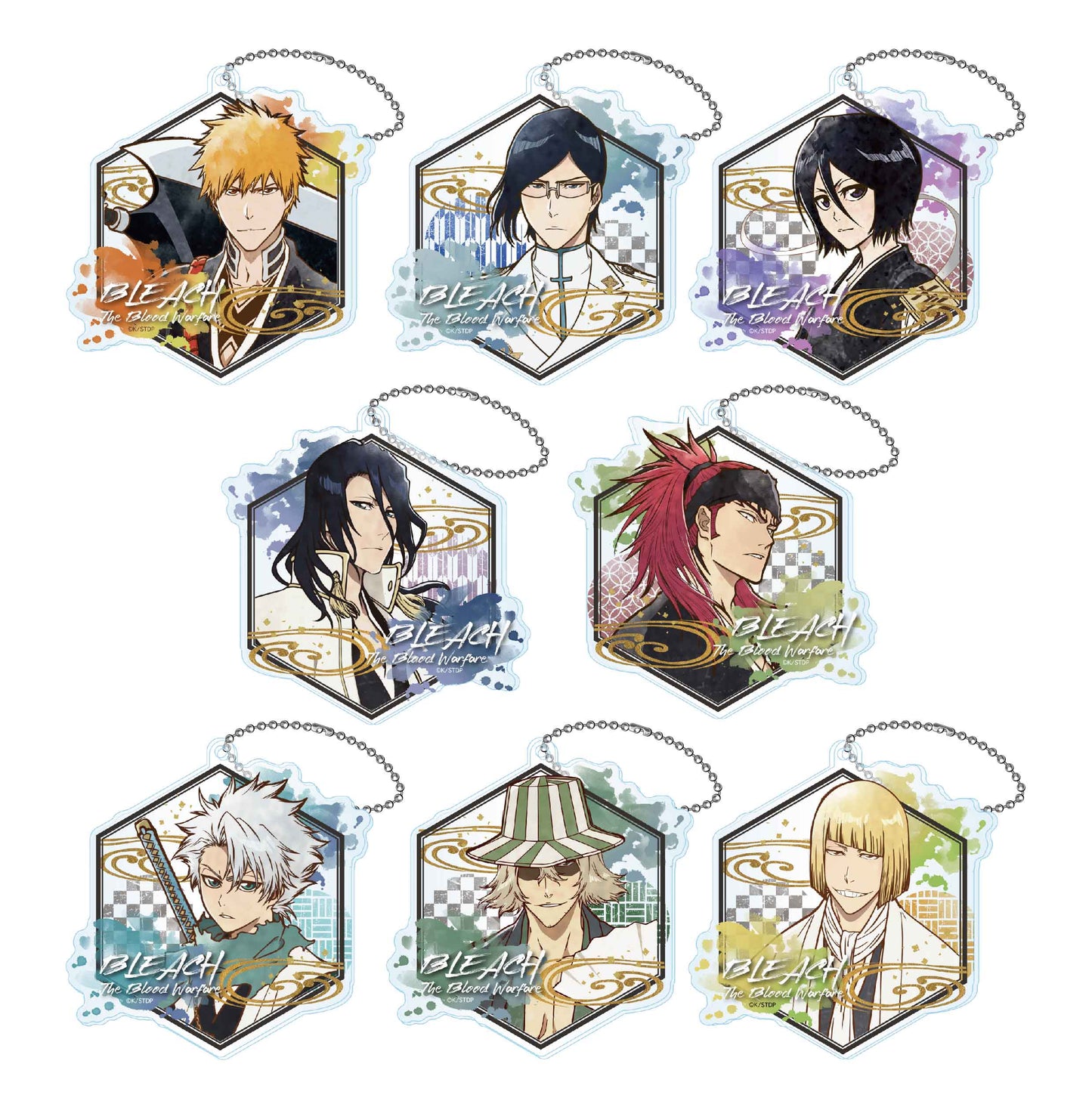 Bleach: Thousand-Year Blood War" Vintage Series Acrylic Key Chain