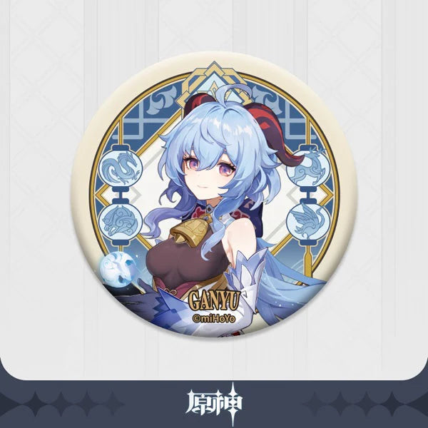 Genshin Mondstadt Series Character Can Badge