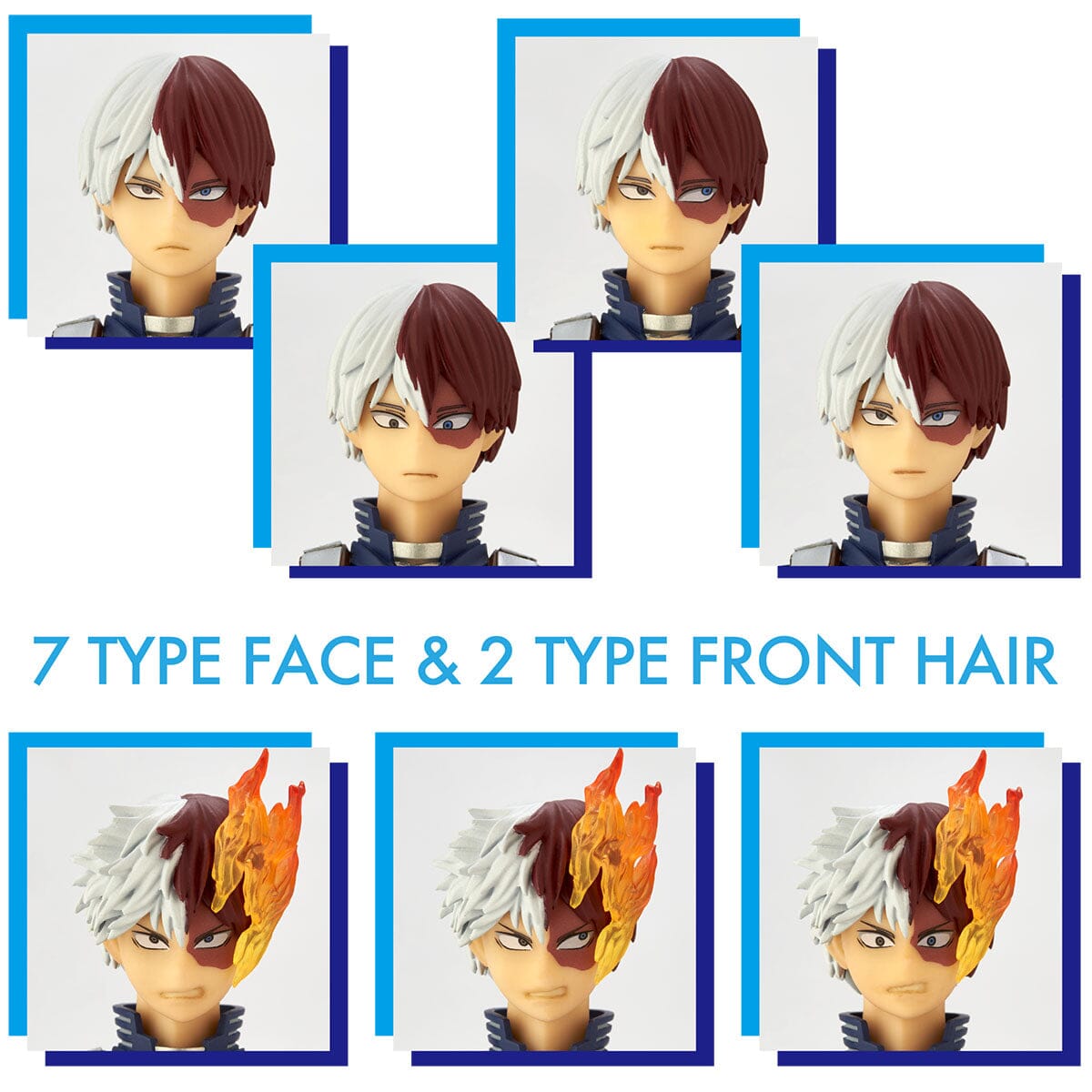 Amazing Yamaguchi Series No. 026 "My Hero Academia" Todoroki Shoto Scale Figure Takarotomy