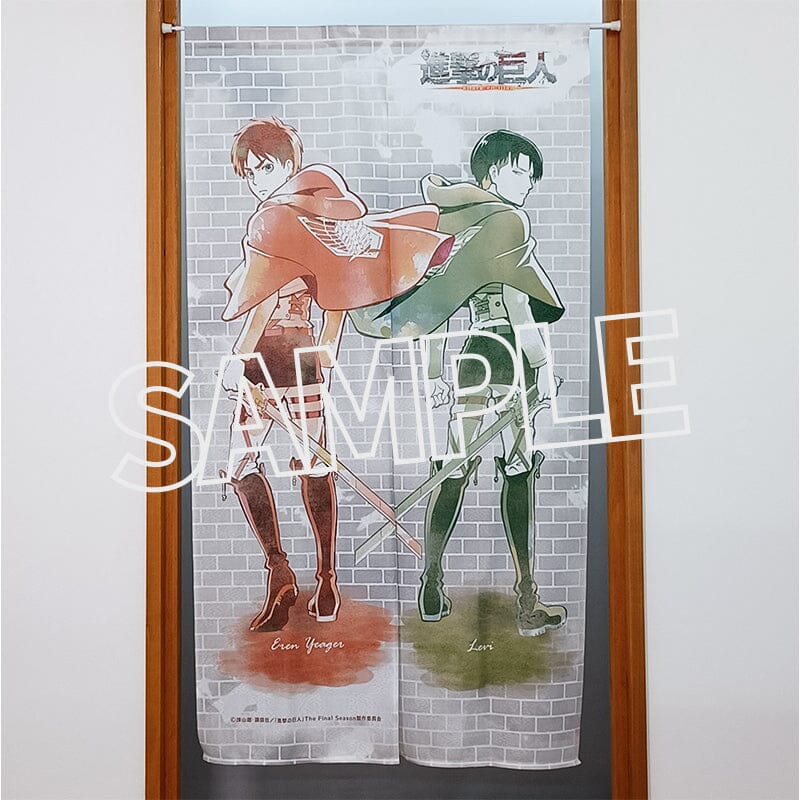 Attack on Titan" Multi Tapestry Noren (August, 2022 Edition) Variety Anime Goods Matsumoto Shoji