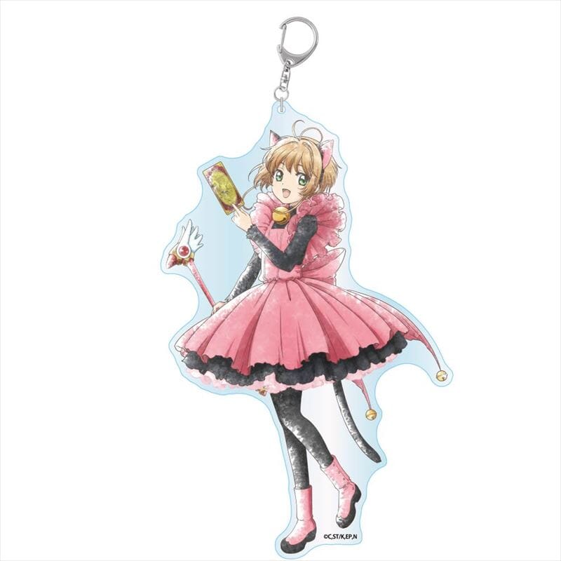 Cardcaptor Sakura: Clear Card Arc" Komorebi Art Acrylic Key Chain Big Kinomoto Sakura A Variety Anime Goods GRANUP