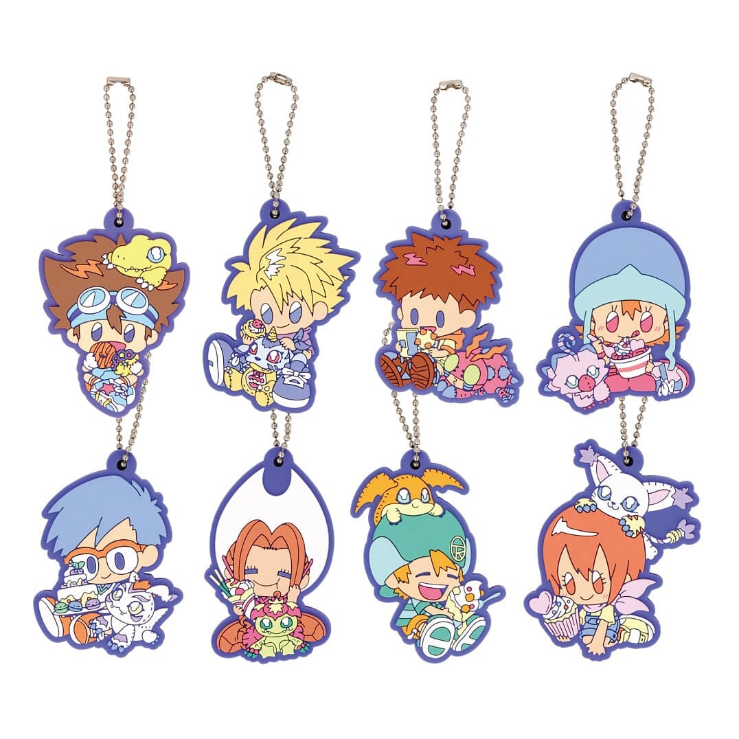 Digimon Adventure:" Sweets Rubber Mascot Collection Collectibles Ensky