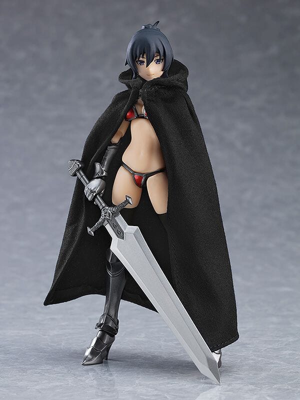 figma Styles Simple Cape (Black) Scale Figure Max Factory