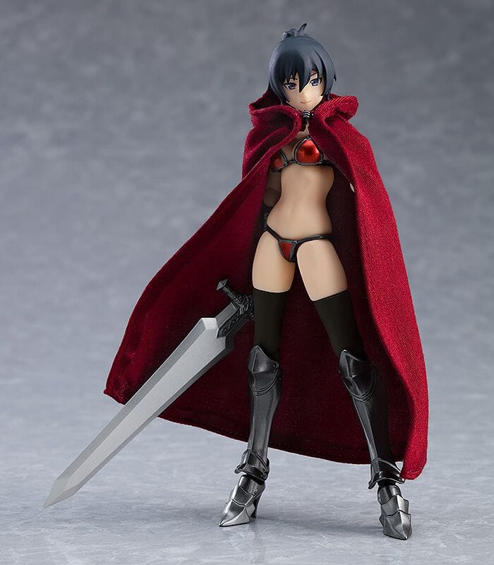 figma Styles Simple Cape (Red) Scale Figure Max Factory