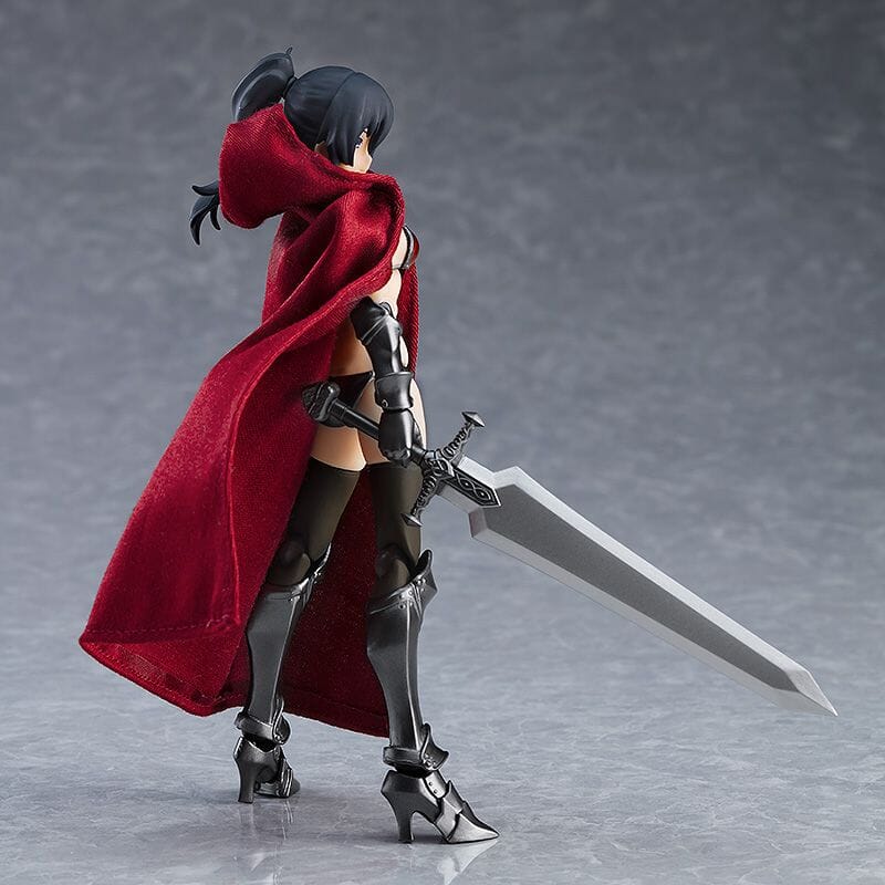 figma Styles Simple Cape (Red) Scale Figure Max Factory