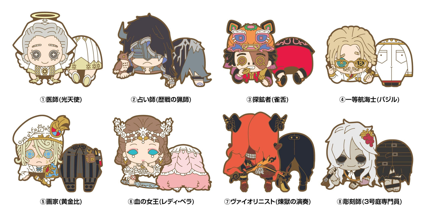 Identity V" Nokkari Rubber Clip 4 Collectibles Ensky