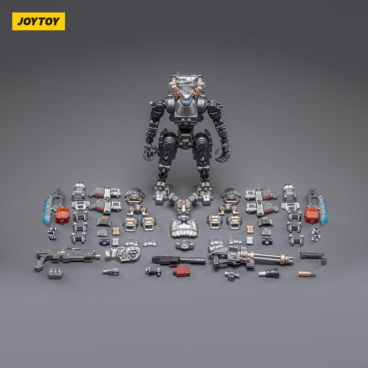 JOYTOY STEEL BONE 09 FIGHTING MECHA (SILVER GUARDIAN) 1/25 Scale Figure Scale Figure JOYTOY